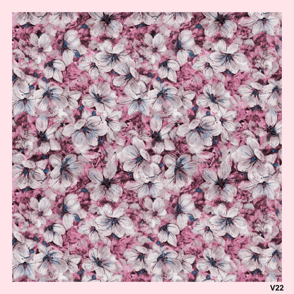 Dijital Fresh Eşarp K-858-11 - Venosa Scarf Eşarp