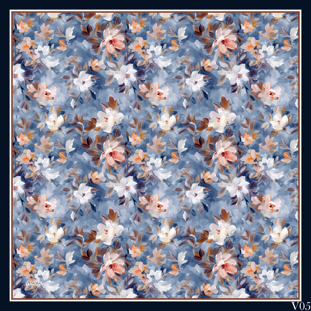 Dijital Soft Eşarp V-5573-11 - Venosa Scarf Eşarp