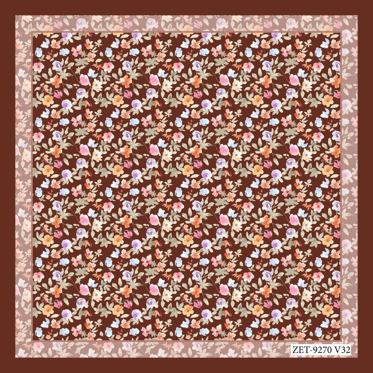 Dijital Soft Eşarp V-5552-11 - Venosa Scarf Eşarp