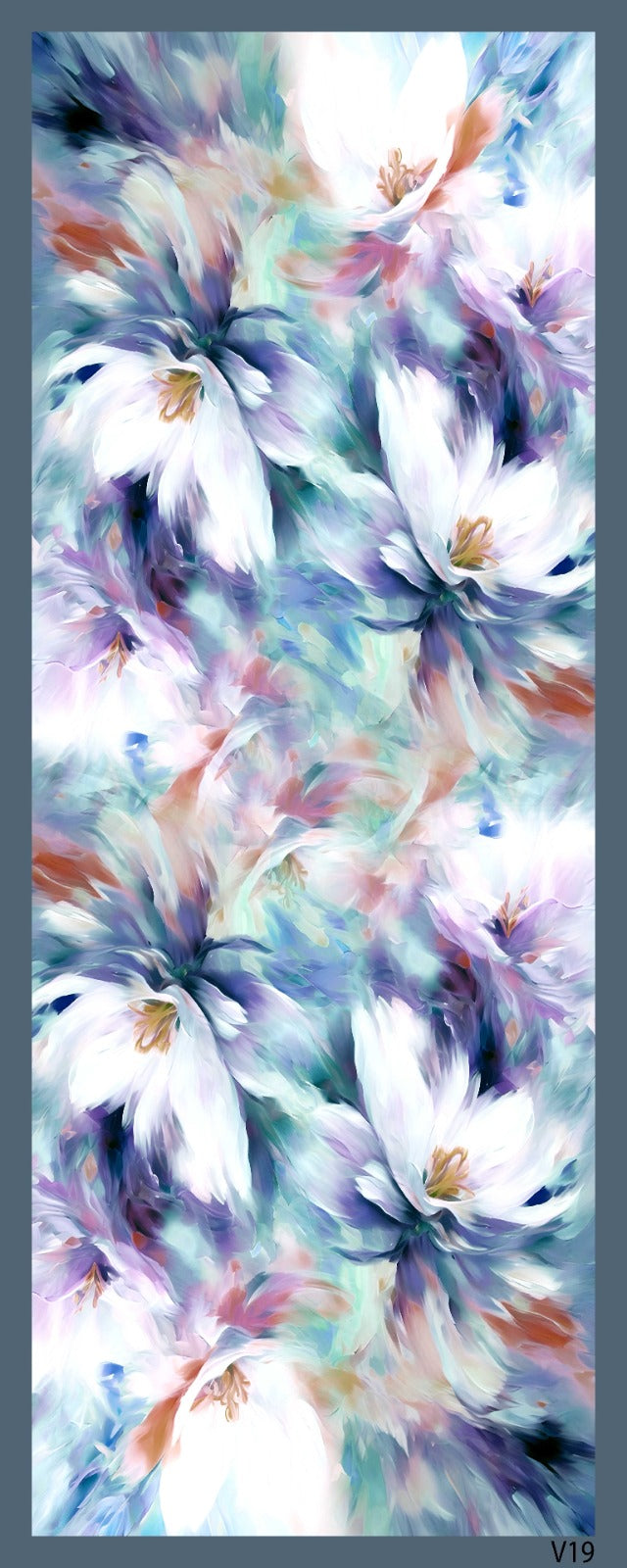 Desenli Kraş Şal B-3059-11 - detay