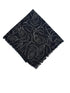 Pigment Baskı Flama Flam Eşarp F-8102-11 LACİVERT - Venosa Scarf Eşarp