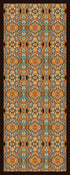 Desenli Kraş Şal B-3061-12 - Venosa Scarf Şal