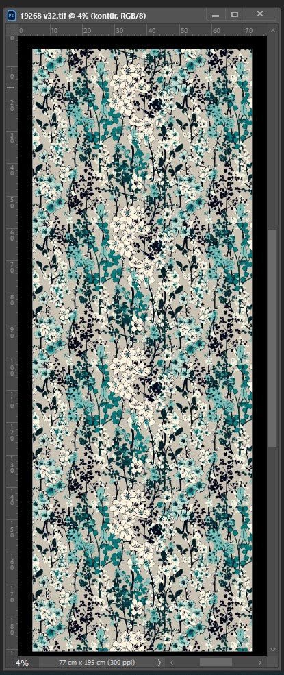 Müslin Şal E-1023-12 - Venosa Scarf Şal