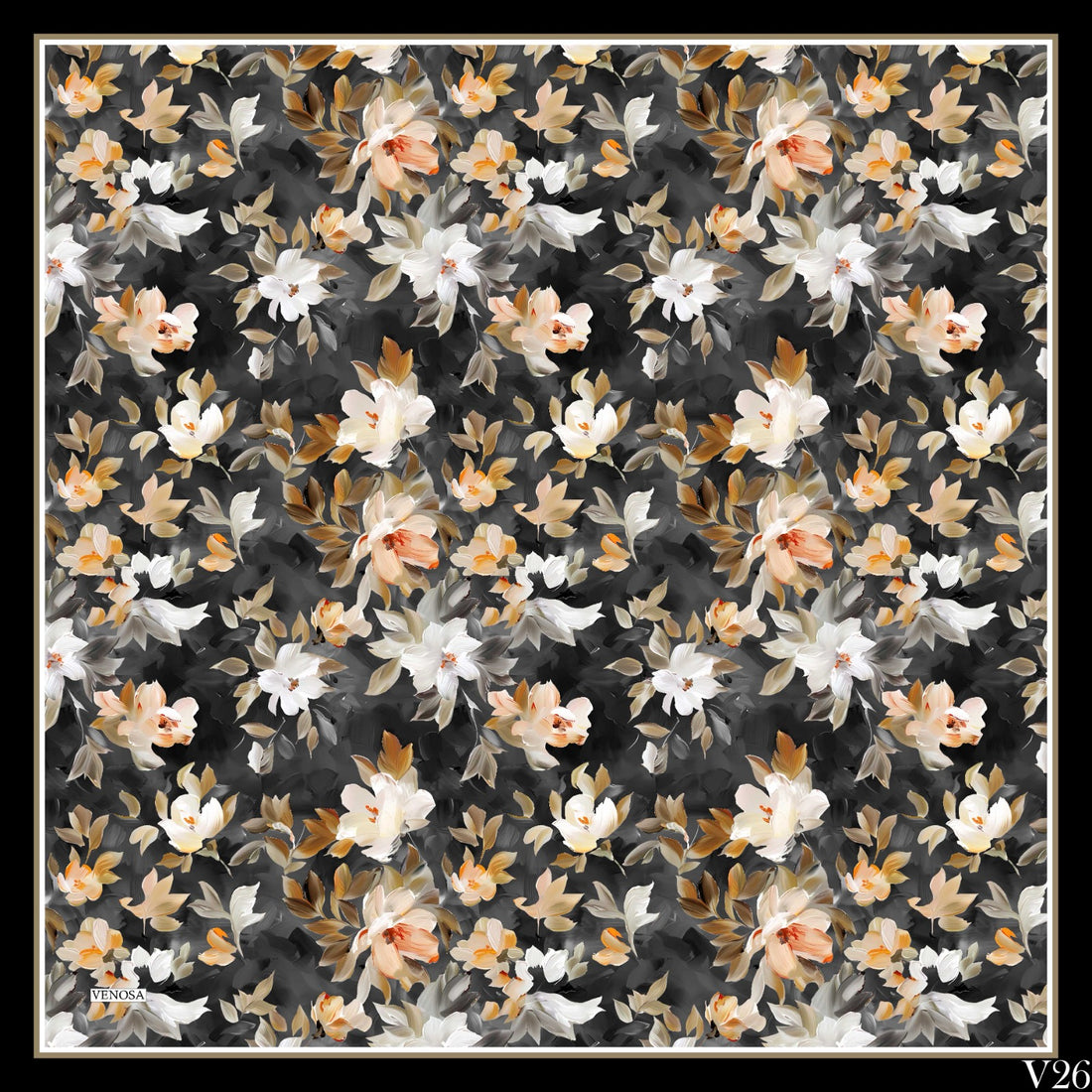Dijital Soft Eşarp V-5573-12 - Venosa Scarf Eşarp