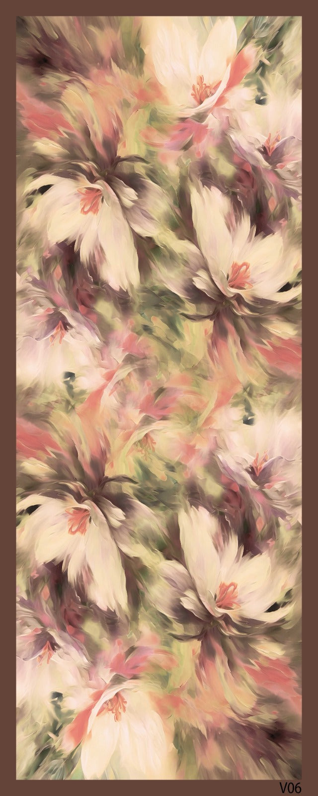 Desenli Kraş Şal B-3059-12 - detay