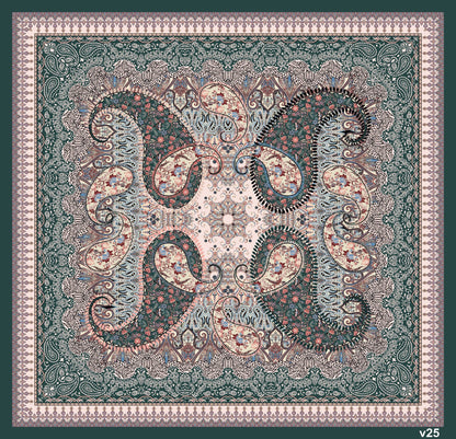Dijital Soft Eşarp V-5563-13 - Venosa Scarf Eşarp