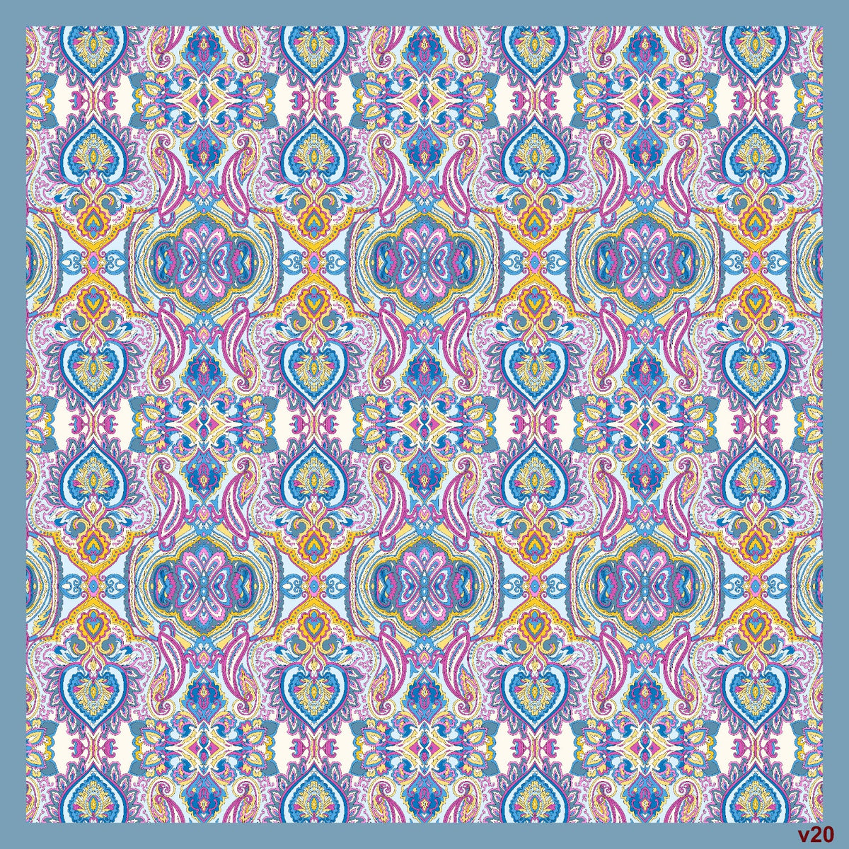 Dijital Soft Eşarp V-5574-14 - Venosa Scarf Eşarp
