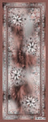 Desenli Kraş Şal B-3039-14 - Venosa Scarf Şal