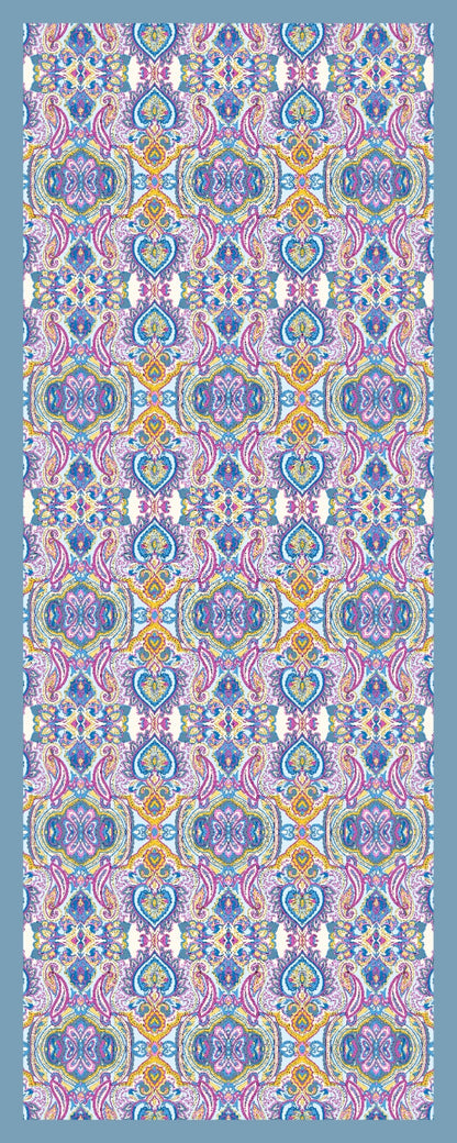 Desenli Kraş Şal B-3061-16 - Venosa Scarf Şal