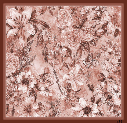 Dijital Soft Eşarp V-5521-16 - Venosa Scarf Eşarp