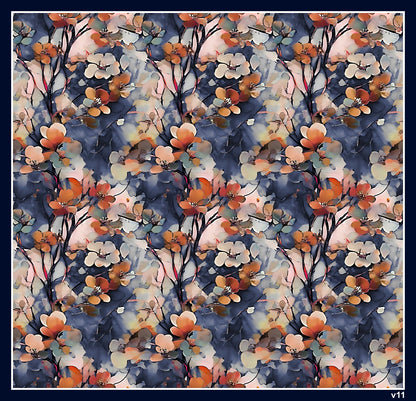 Dijital Soft Eşarp V-5566-17 - Venosa Scarf Eşarp