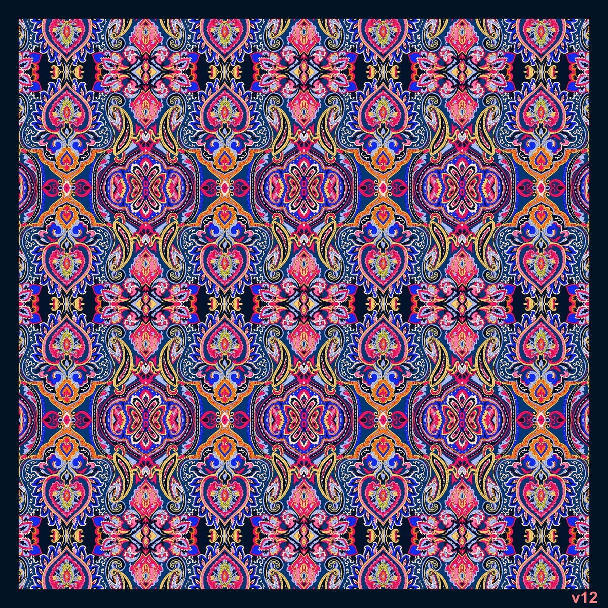 Dijital Soft Eşarp V-5574-18 - Venosa Scarf Eşarp