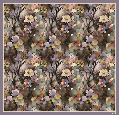 Dijital Soft Eşarp V-5566-18 - Venosa Scarf Eşarp