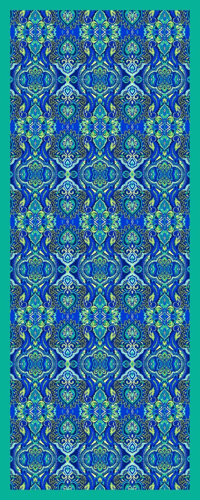 Desenli Kraş Şal B-3061-19 - Venosa Scarf Şal