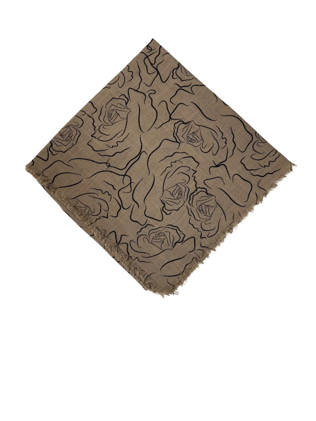 Pigment Baskı Flama Flam Eşarp F-8102-19 - detay