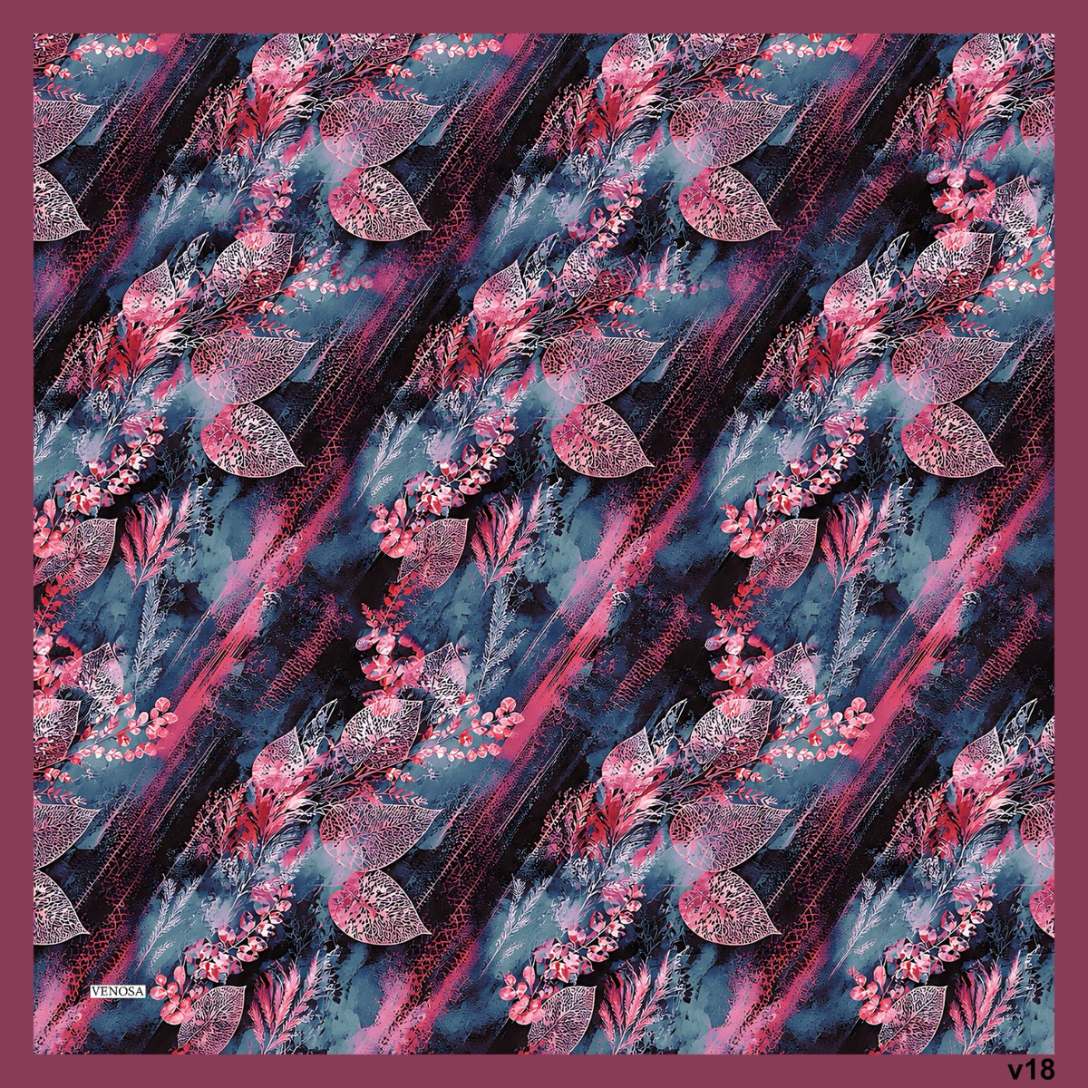 Dijital Soft Eşarp V-5575-02 - Venosa Scarf Eşarp