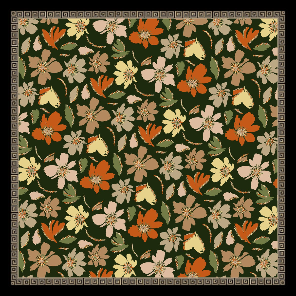 Dijital Soft Eşarp V-5555-02 - Venosa Scarf Eşarp