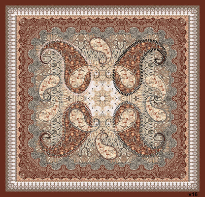Dijital Soft Eşarp V-5563-02 - detay