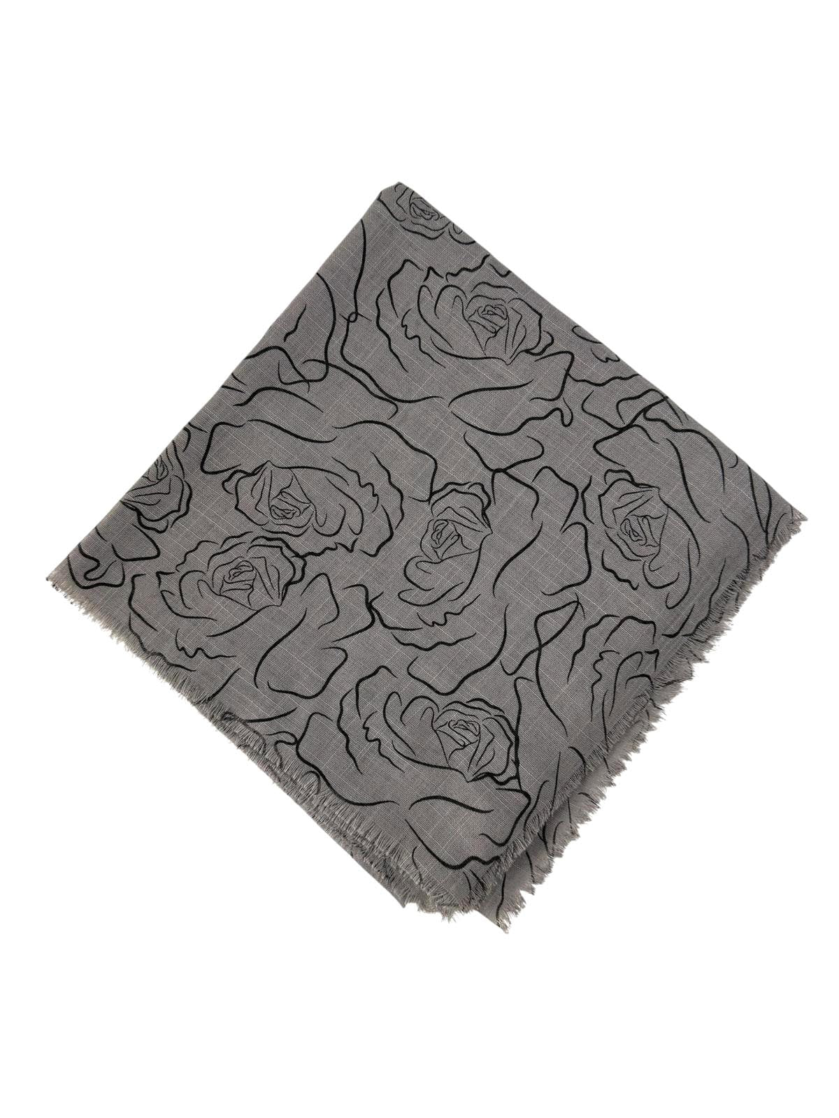 Pigment Baskı Flama Flam Eşarp F-8102-03 - detay