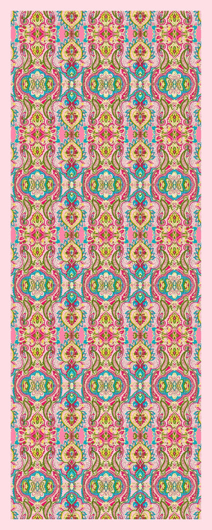 Desenli Kraş Şal B-3061-22 - Venosa Scarf Şal