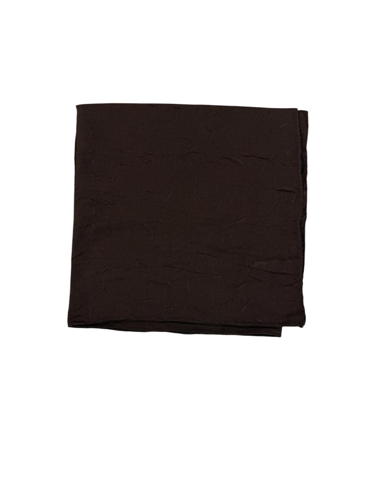 Kraş Eşarp H-1021-22 KAHVERENGİ - Venosa Scarf Eşarp