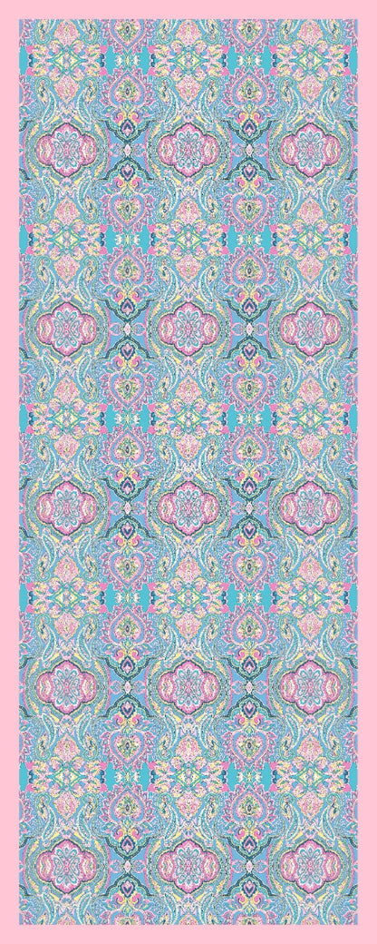 Desenli Kraş Şal B-3061-23 - Venosa Scarf Şal