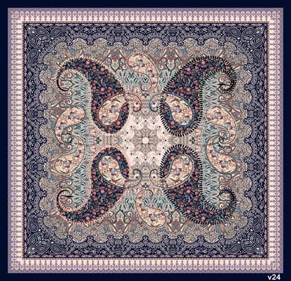 Dijital Soft Eşarp V-5563-03 - Venosa Scarf Eşarp