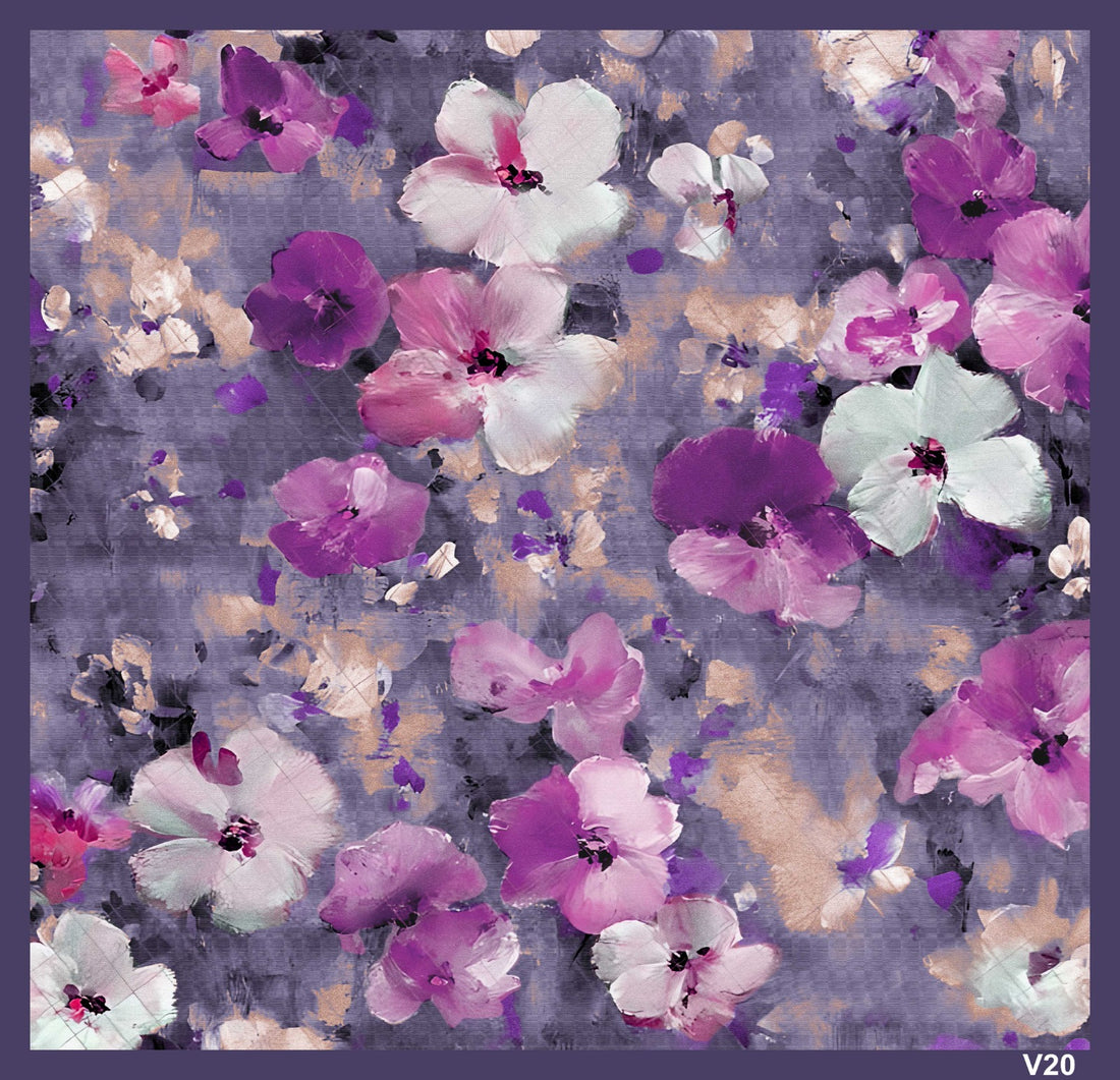 Dijital Soft Eşarp V-5560-03 - Venosa Scarf Eşarp