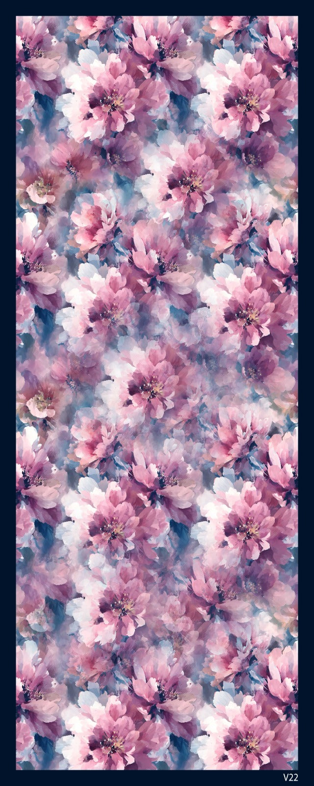 Desenli Kraş Şal B-3060-03 - Venosa Scarf Şal