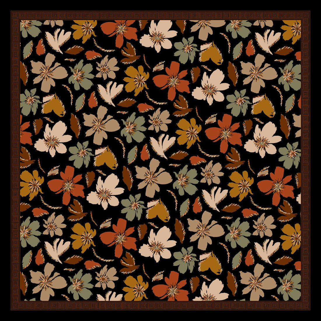 Dijital Soft Eşarp V-5555-03 - Venosa Scarf Eşarp