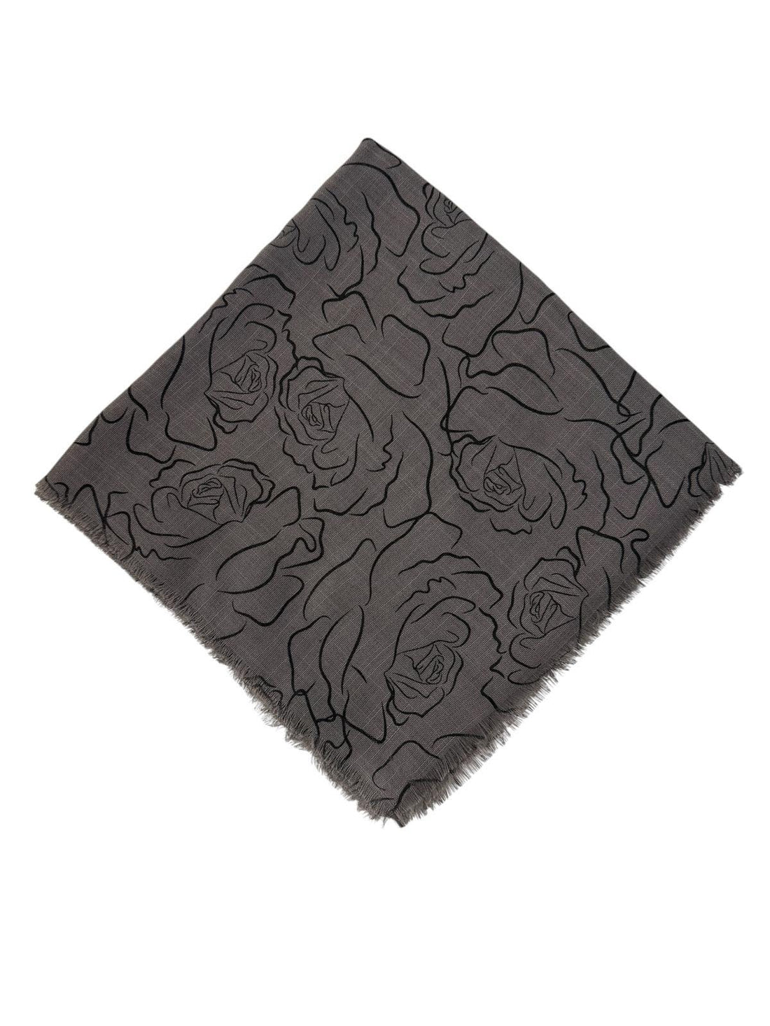 Pigment Baskı Flama Flam Eşarp F-8102-02 - detay