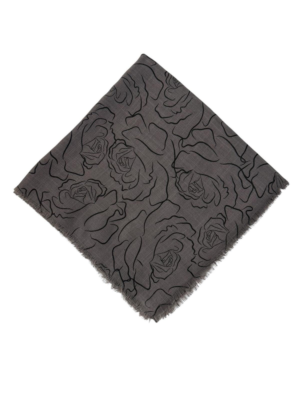 Pigment Baskı Flama Flam Eşarp F-8102-02 - detay