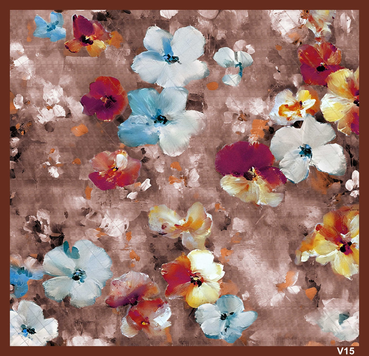 Dijital Soft Eşarp V-5560-04 - Venosa Scarf Eşarp