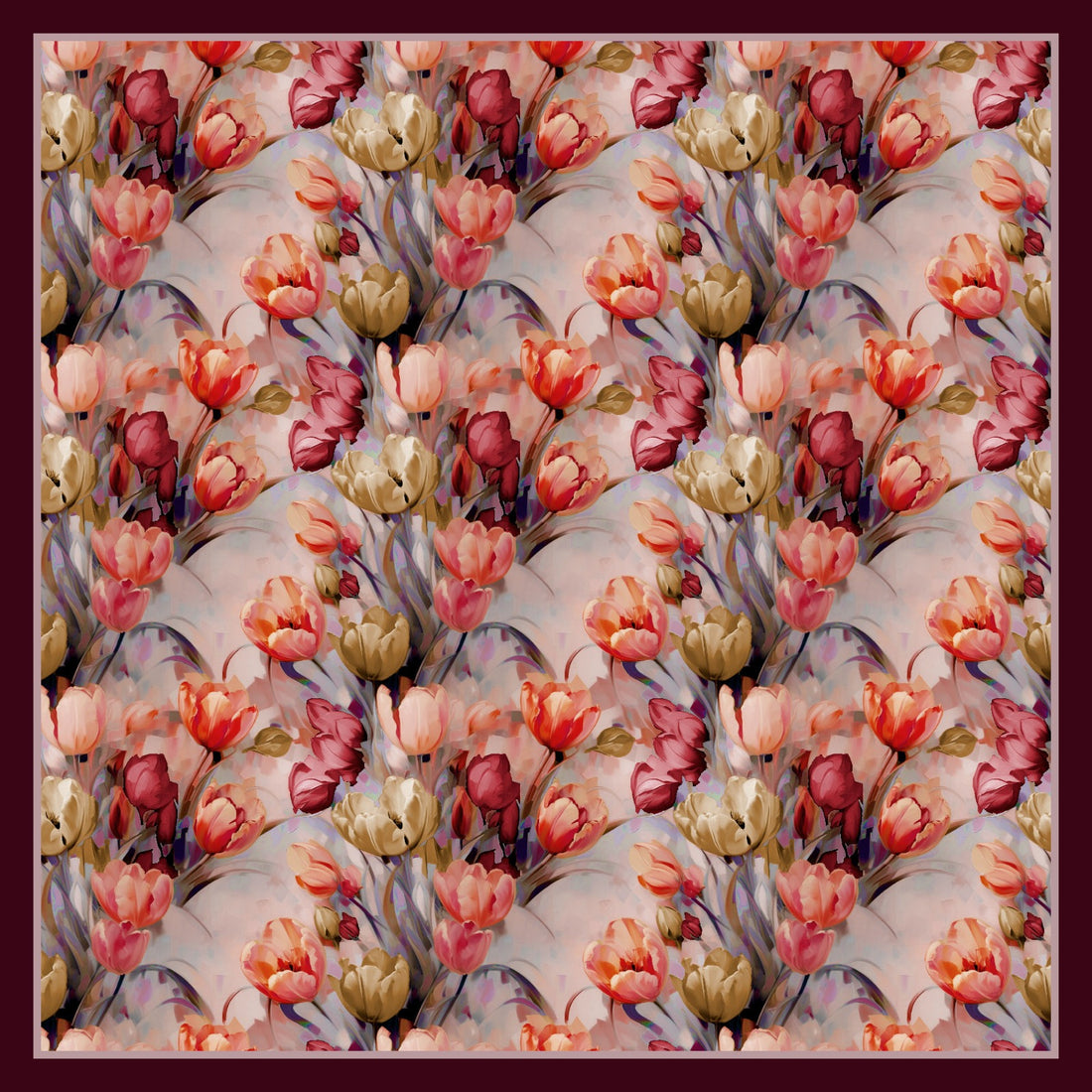 Dijital Soft Eşarp V-5556-04 - Venosa Scarf Eşarp
