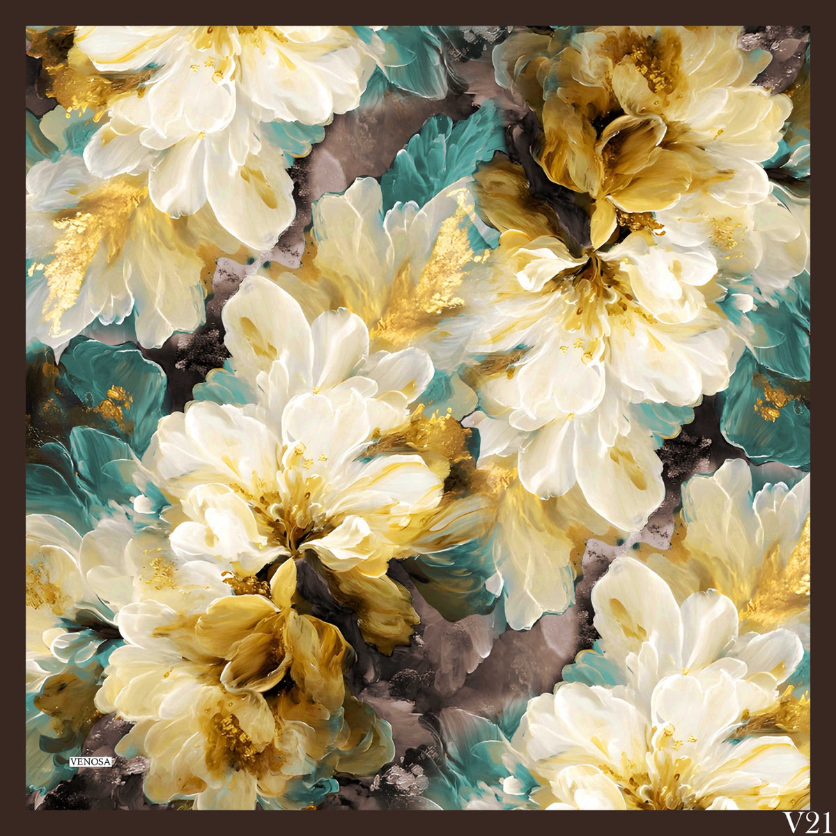 Dijital Soft Eşarp V-5570-05 - Venosa Scarf Eşarp