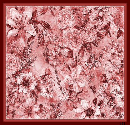Dijital Soft Eşarp V-5521-05 - Venosa Scarf Eşarp