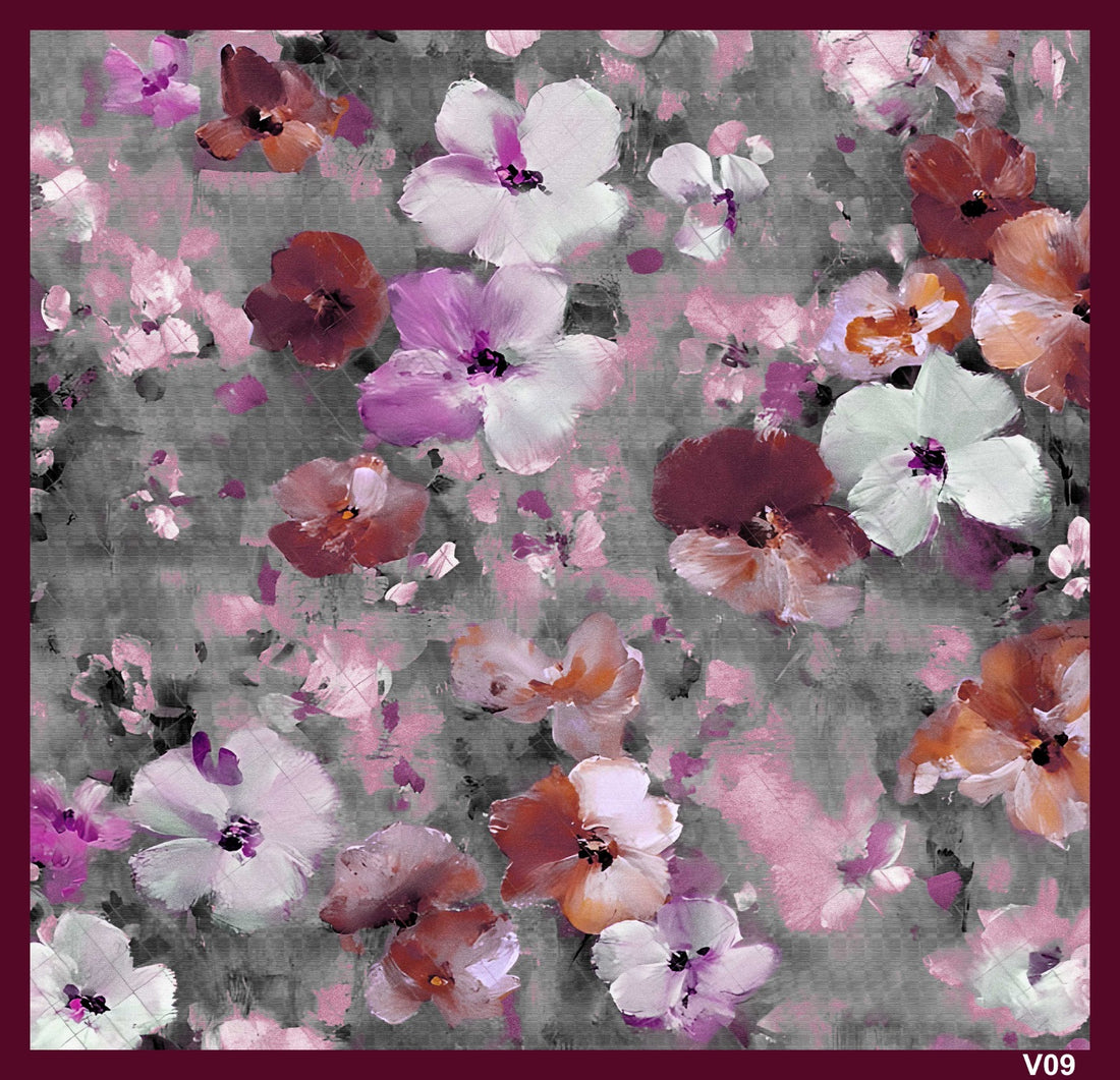 Dijital Soft Eşarp V-5560-05 - Venosa Scarf Eşarp