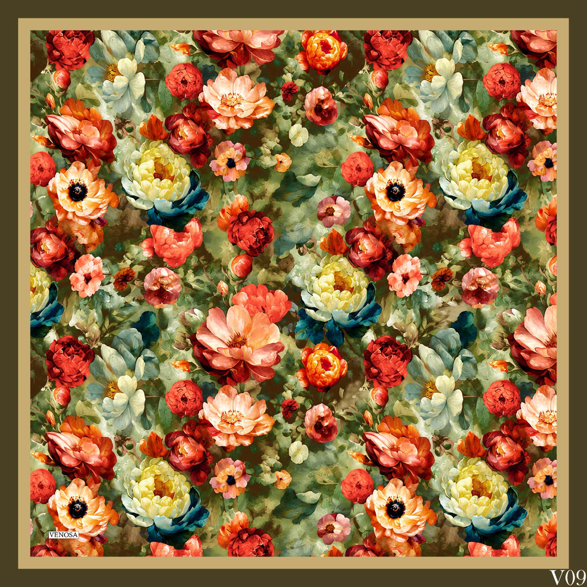 Dijital Soft Eşarp V-5572-05 - Venosa Scarf Eşarp