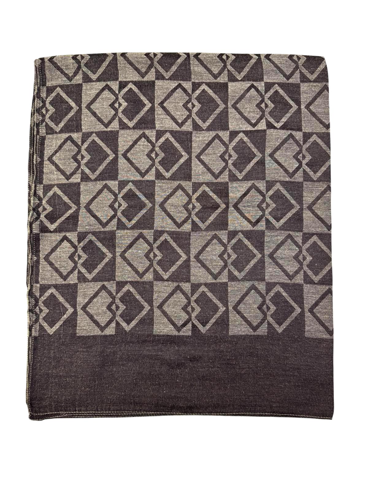 Pamuklu Jakar Şal C-1012-05 LACİVERT - Venosa Scarf Şal