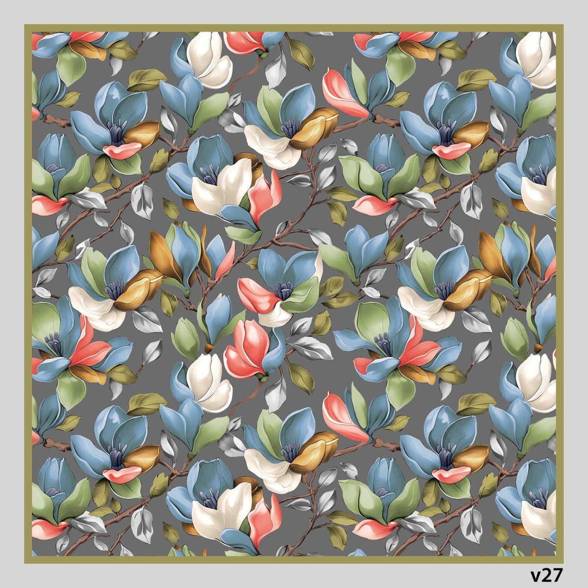 Dijital Soft Eşarp V-5569-05 - detay
