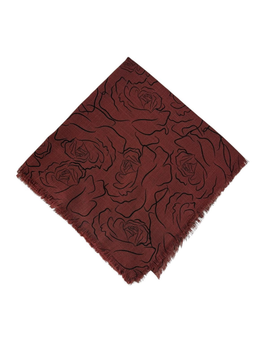 Pigment Baskı Flama Flam Eşarp F-8102-06 - detay