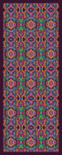 Desenli Kraş Şal B-3061-07 - Venosa Scarf Şal