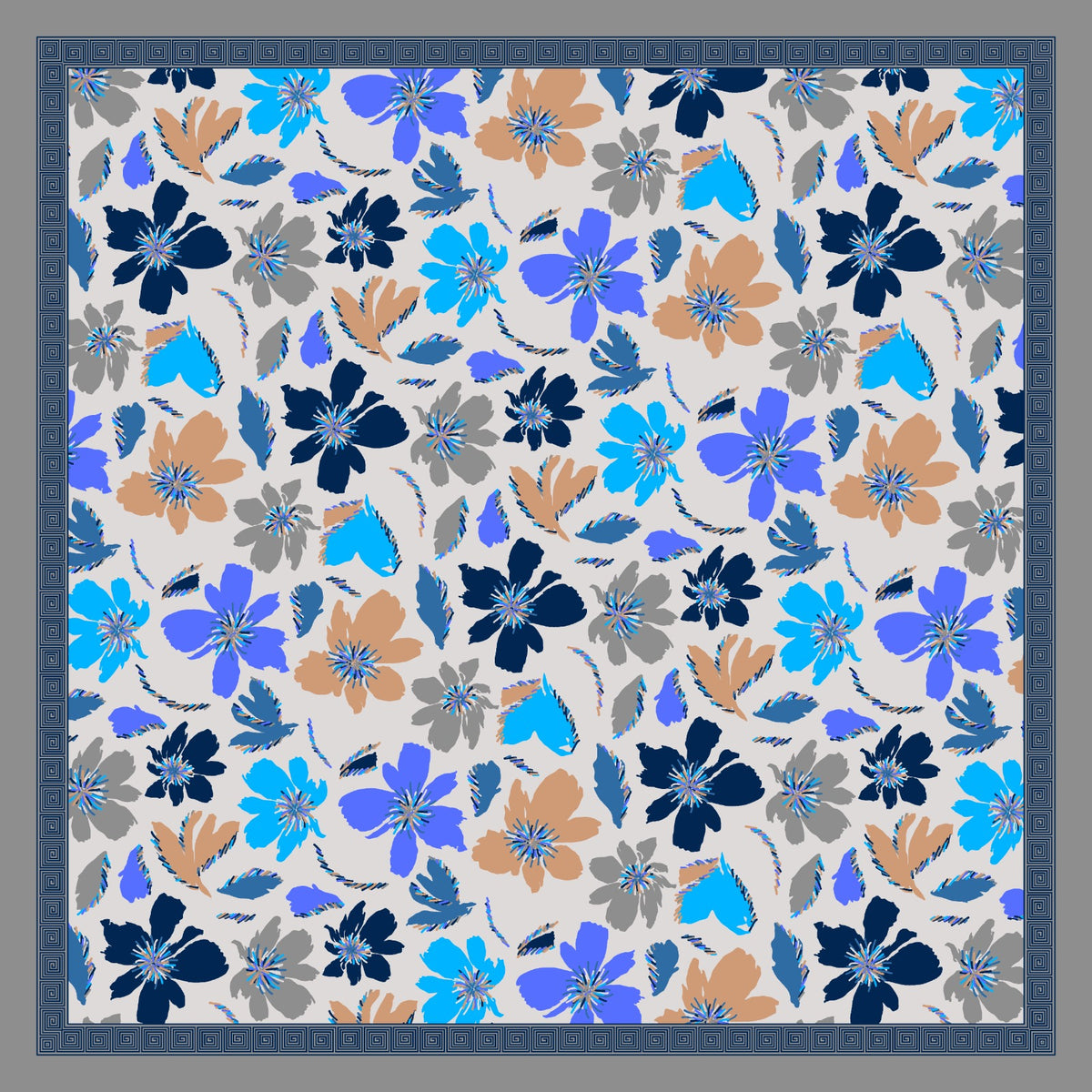 Dijital Soft Eşarp V-5555-07 - Venosa Scarf Eşarp