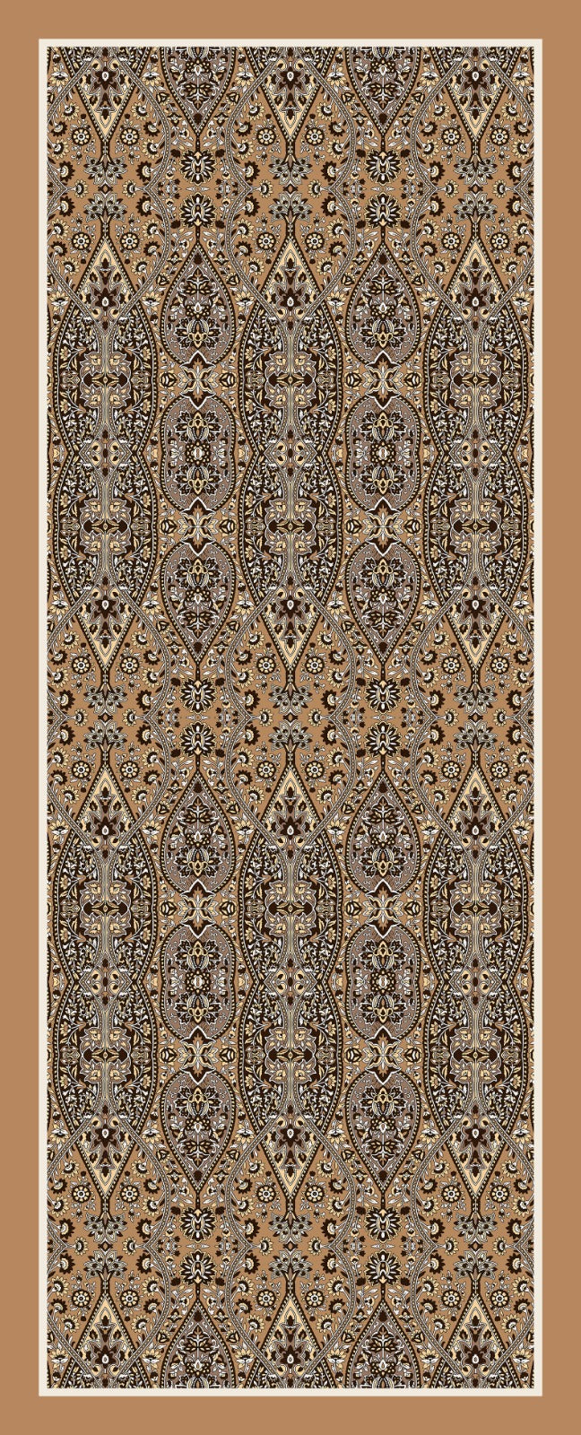 Dijital Soft Şal V-5540-07 - Venosa Scarf Şal