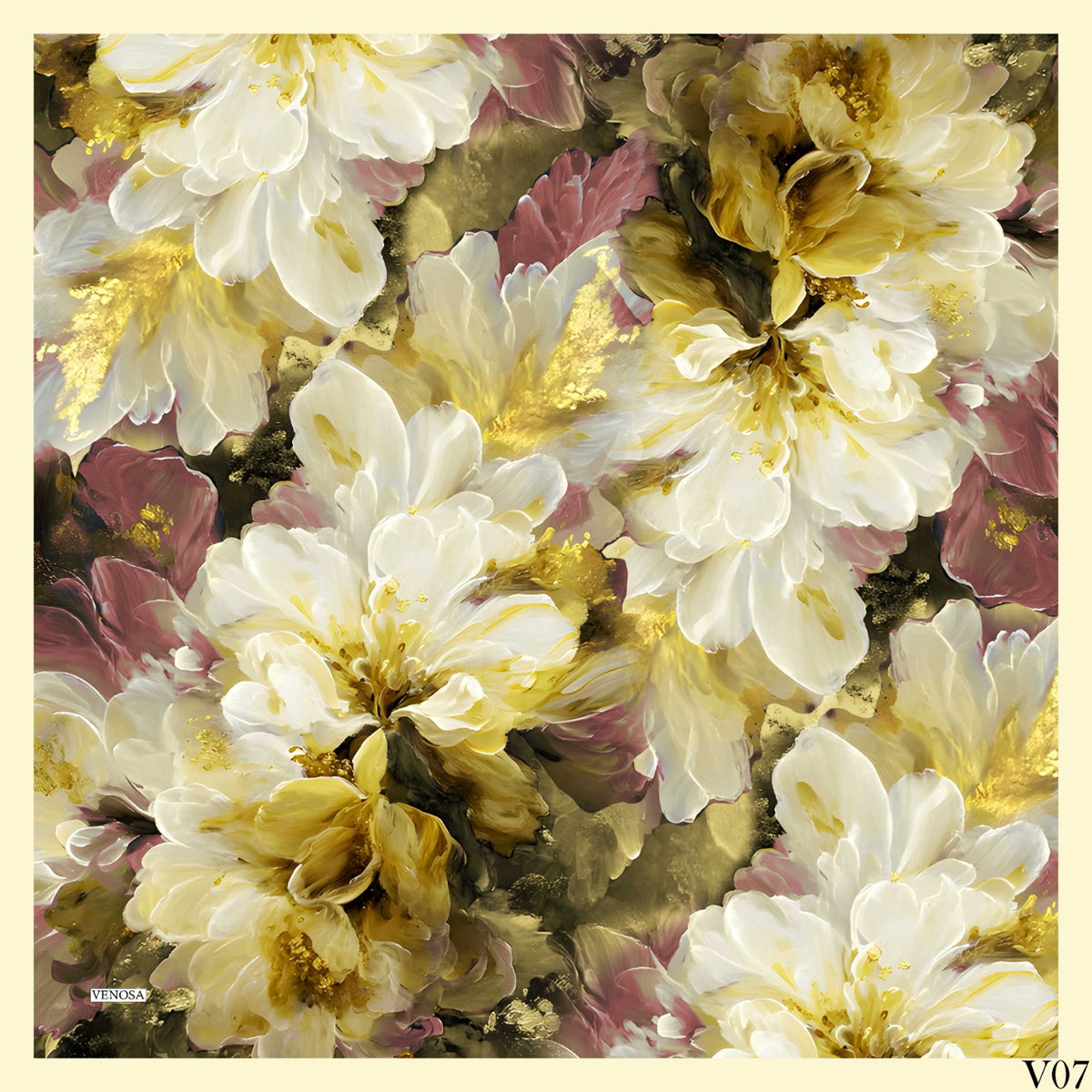 Dijital Soft Eşarp V-5570-07 - Venosa Scarf Eşarp