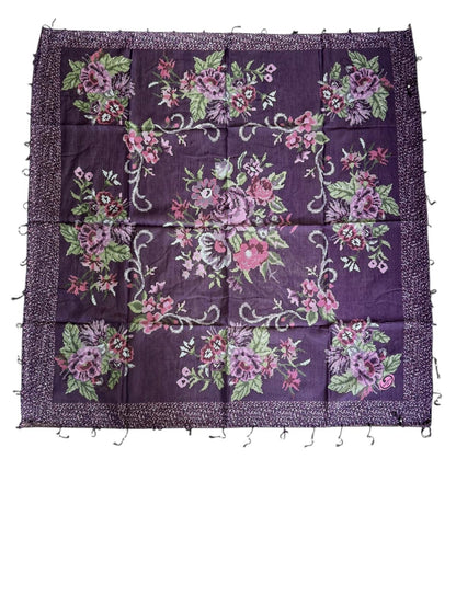 Desenli Boncuklu Yazma V-2022-07 - Venosa Scarf Yazma