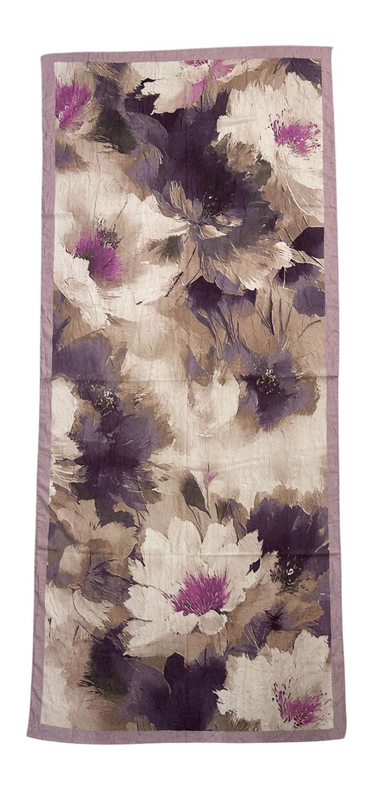 Desenli Kraş Şal B-3056-08 - Venosa Scarf Şal