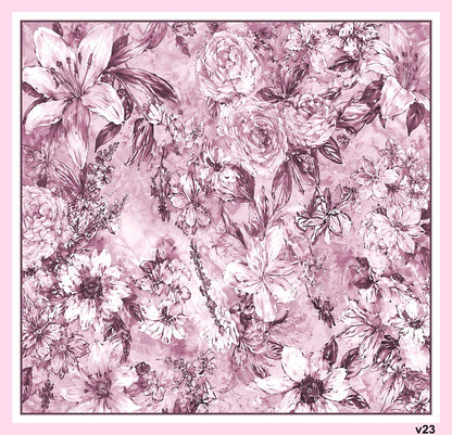 Dijital Soft Eşarp V-5521-08 - Venosa Scarf Eşarp