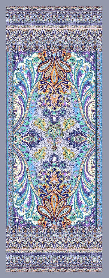 Dijital Soft Şal V-5532-08 - Venosa Scarf Şal