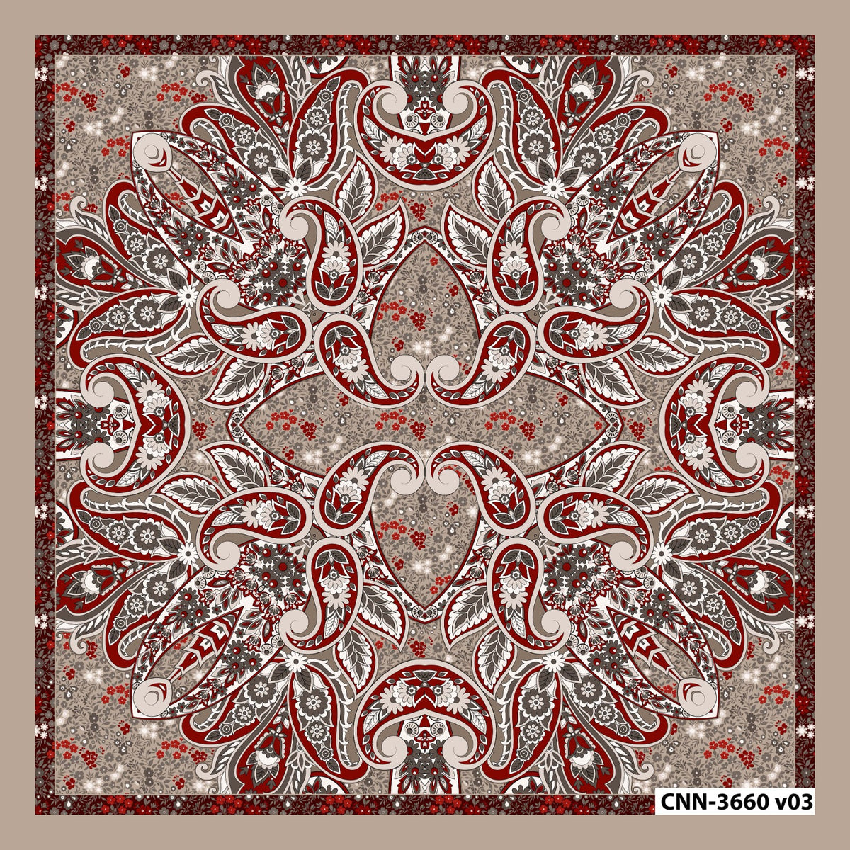 Dijital Soft Eşarp V-5118-08 - detay